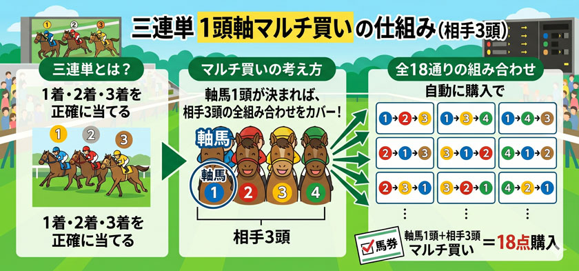 3連単フォーメーションが最強の理由3選！おすすめの買い方も解説
