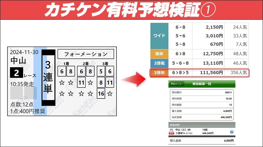 カチケン有料予想1