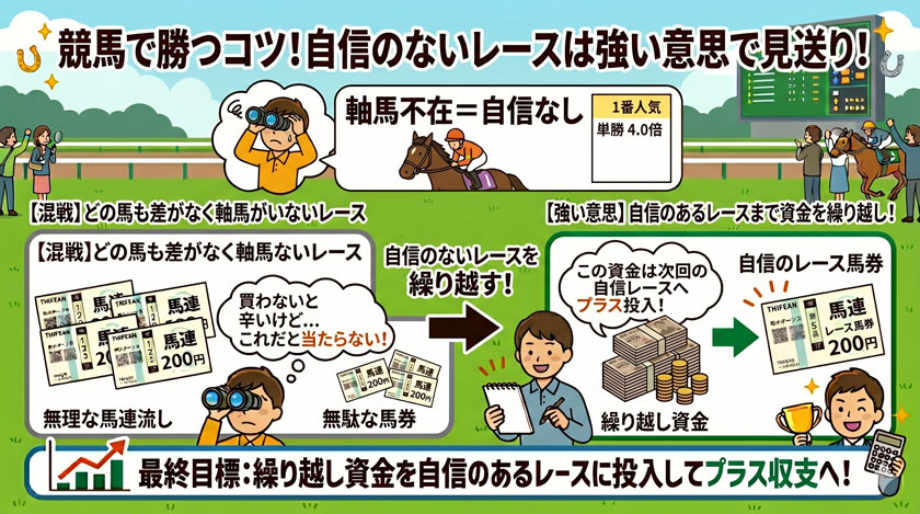 初心者でも回収率が上がる買い方のコツ1