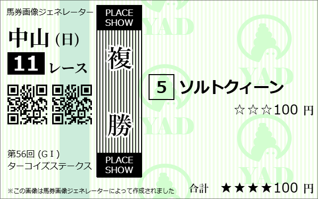 競馬ナビターコイズステークス複勝予想3