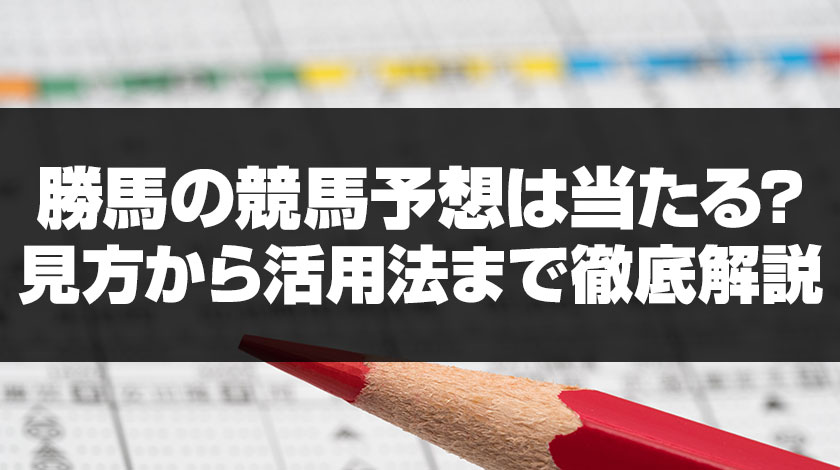 勝馬の見方解説記事