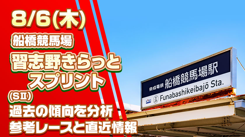 習志野きらっとスプリント2026予想記事のサムネイル画像